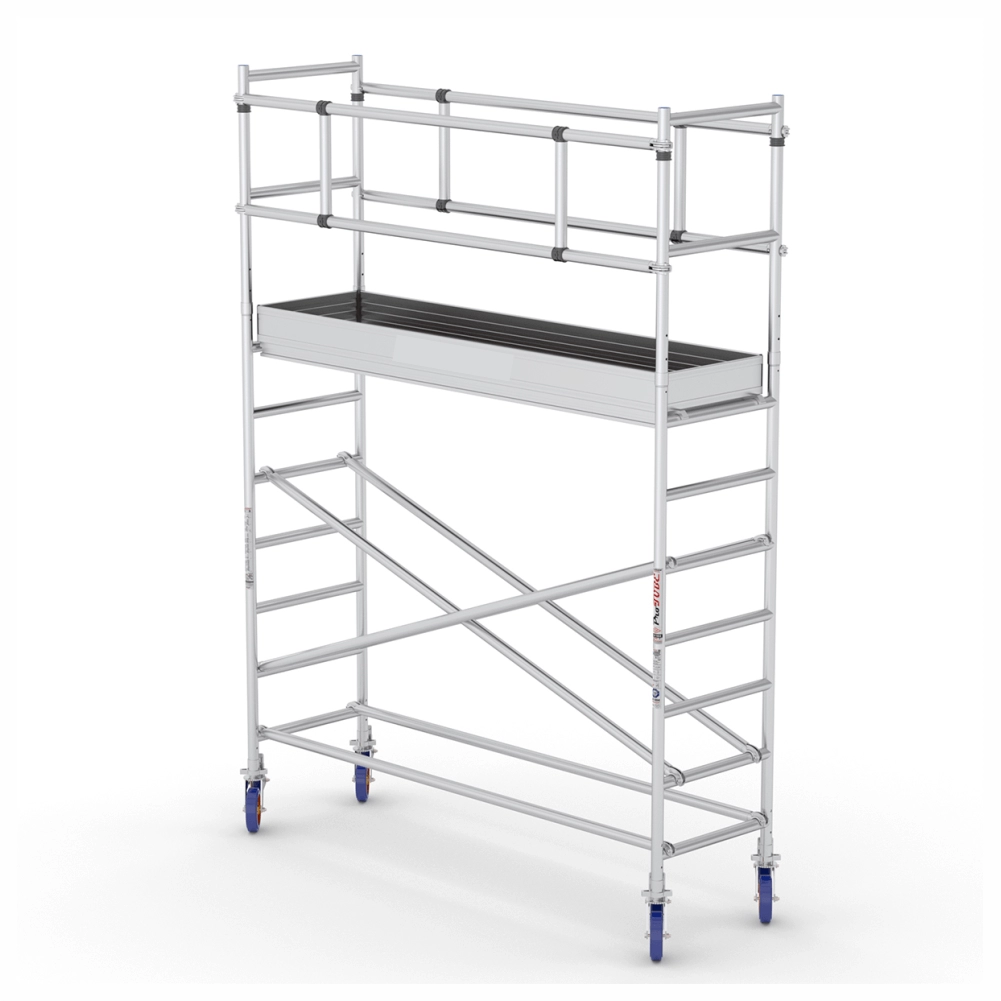 ProTUBE S4 Schela mobila profesionala din aluminiu H lucru 4,1m ProTUBE S4 Schela mobila profesionala din aluminiu H lucru 4,1m